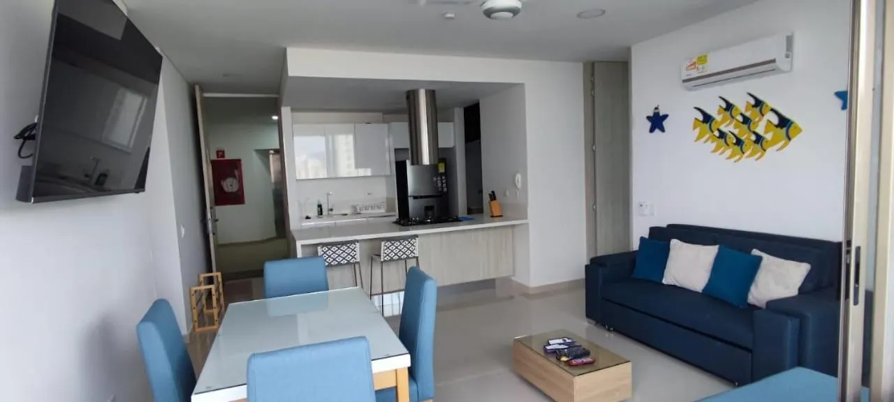Apartamento en Samaria Club de Playa Privada Salida Directa al Mar en Pozos Colorados cerca a Zazue, Estelar, Playa Bello Horizonte, Cabo Tortuga Santa Marta