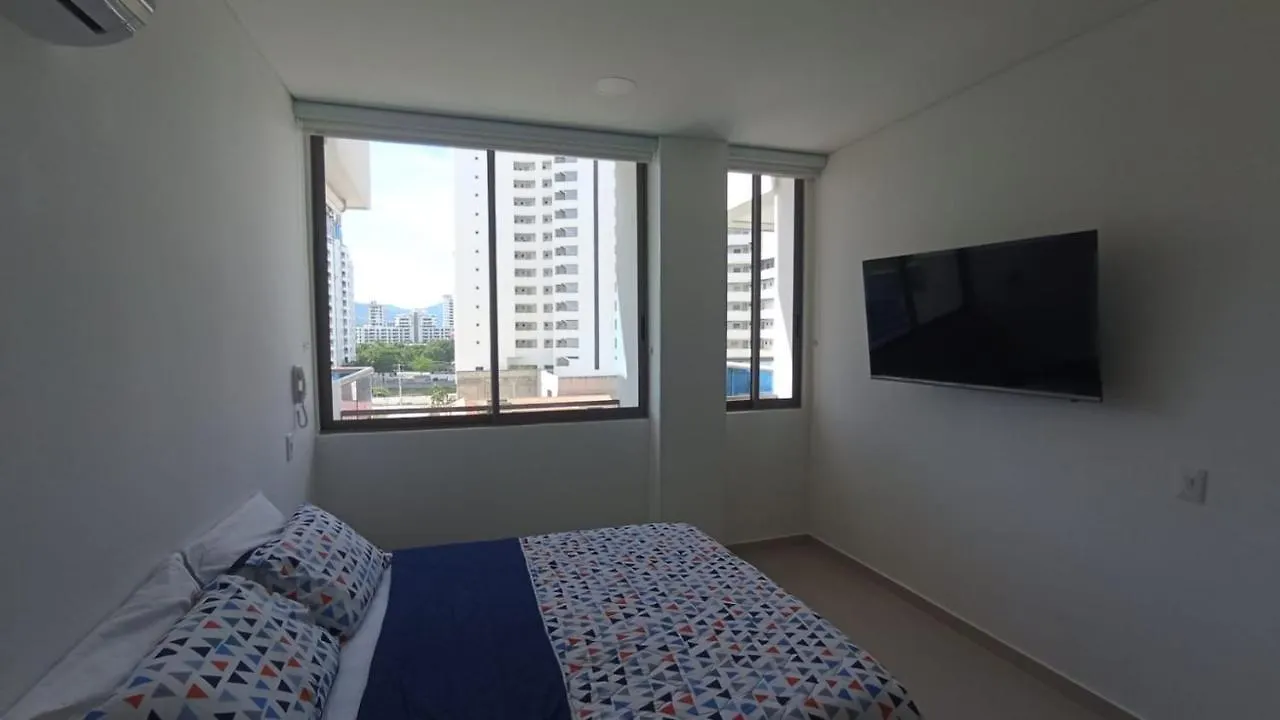 شقة Apartamento En Samaria Club De Playa Privada Salida Directa Al Mar En Pozos Colorados Cerca A Zazue, Estelar, Playa Bello Horizonte, Cabo Tortuga #1 سانتا مارتا كولومبيا